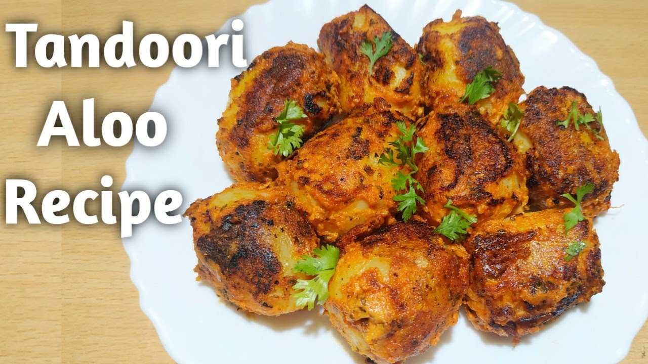 Tandoori Aloo Recipe On Pan | Tandoori Aloo Tikka | Tandoori Potato | Snacks Recipe | Masala Zaika