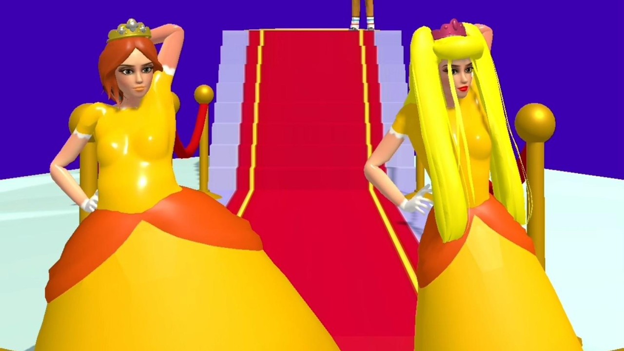 Choose a dress for your princess! Build A Queen