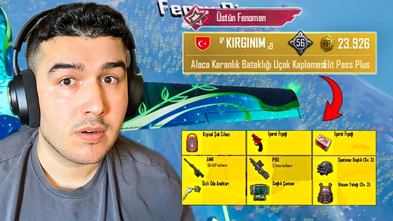 UÇAK SAHİBİ LOOTLARIYLA WİN ALMAK? (TARİHİN EN İYİ CHALLENGE'I) PUBG MOBILE