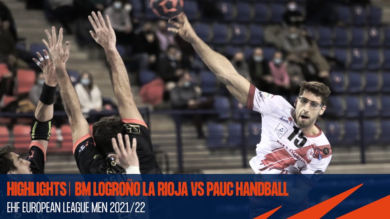 Highlights | BM Logroño La Rioja vs PAUC Handball | Round 6 | EHF European League Men 2021/22