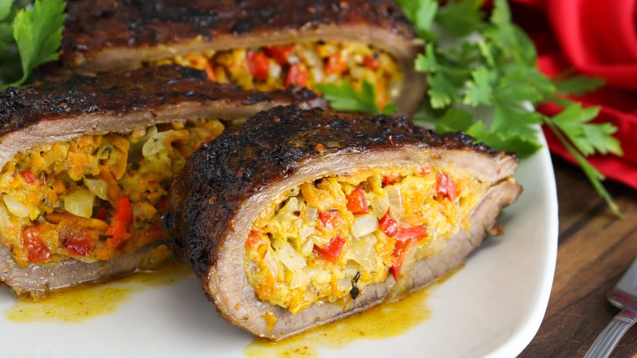 MATAMBRE RELLENO al Libro | Carne Rellena al Horno - CUKit!