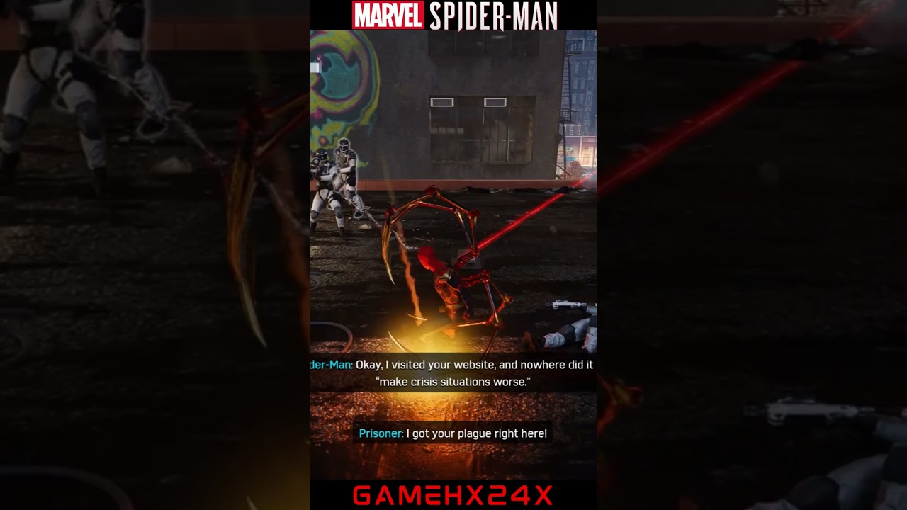 SPIDEY VS TERRACE CRIME
