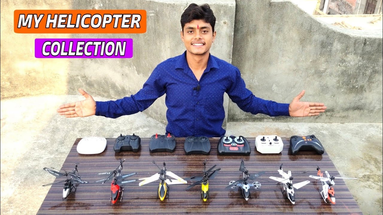 My Helicopters Collection With Flying Test || Helping Hand By- GS