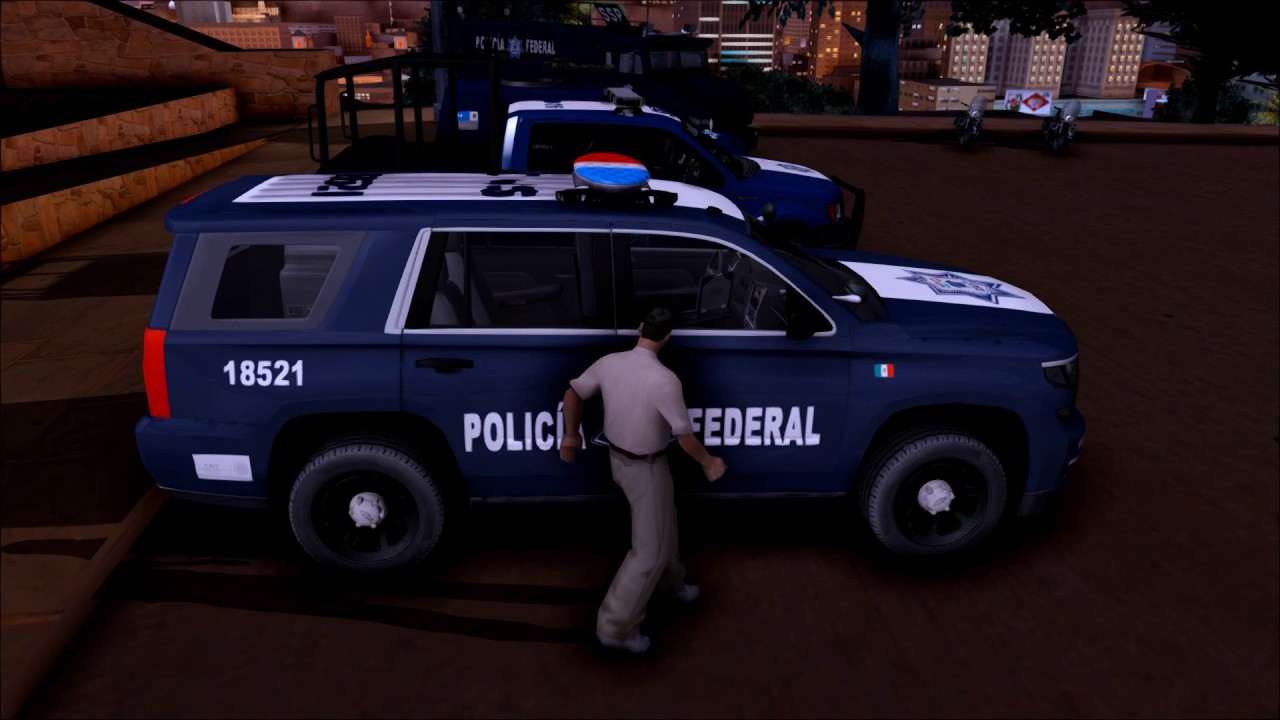 Policia Federal mexico big pack - GTA SA
