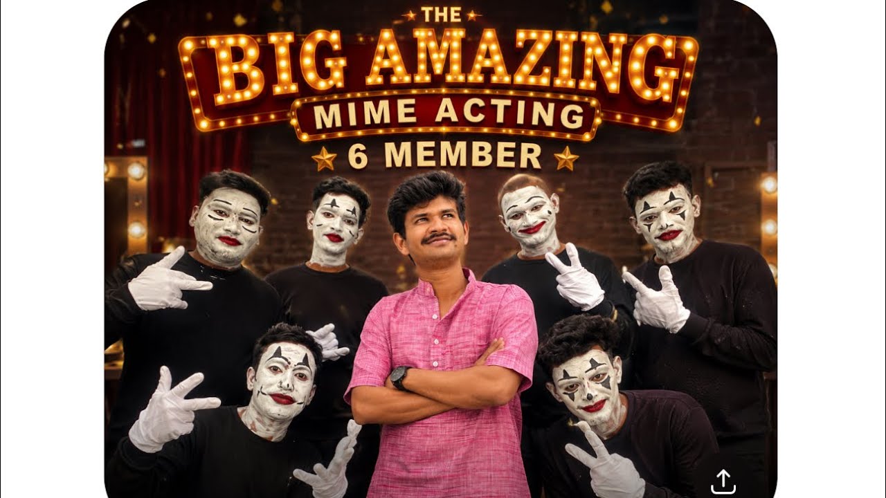 Best Mime Ever Group 6  Peoples/ Incredible massage for Phone not using phone dangerous 😍5-12-25