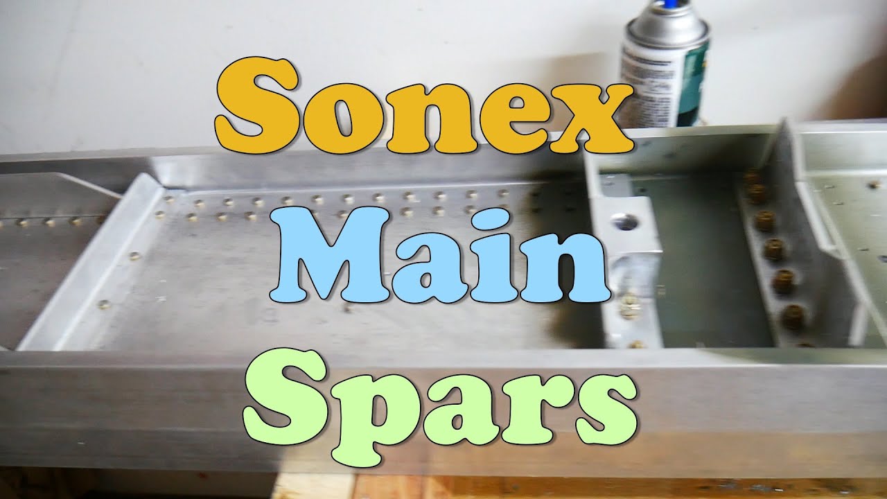 Sonex Build - How To Assemble the Main Spar