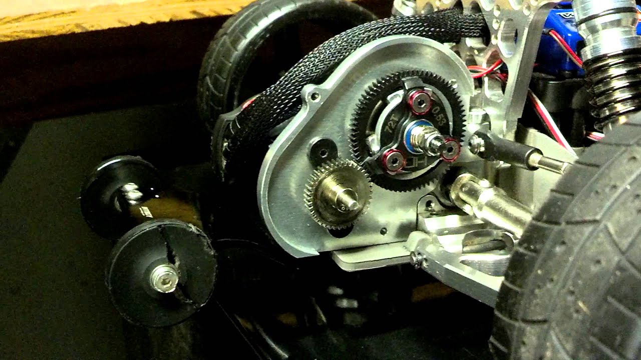 Rustler Vxl modified (close view.)