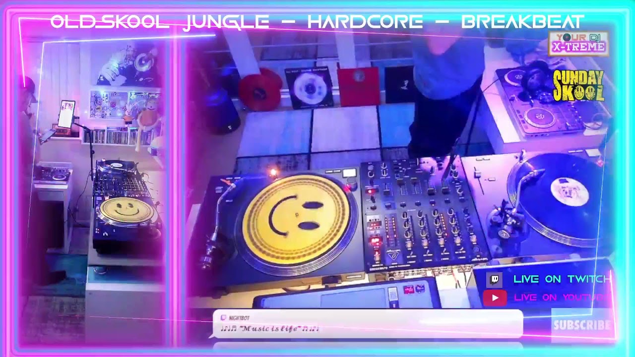 90s Oldskool Rave - Jungle, Hardcore & Breakbeat