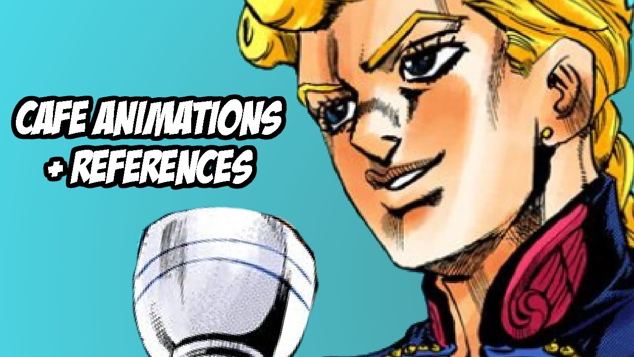 JoJo's Bizarre Adventure: Eyes of Heaven - Cafe Drinking Animations + References
