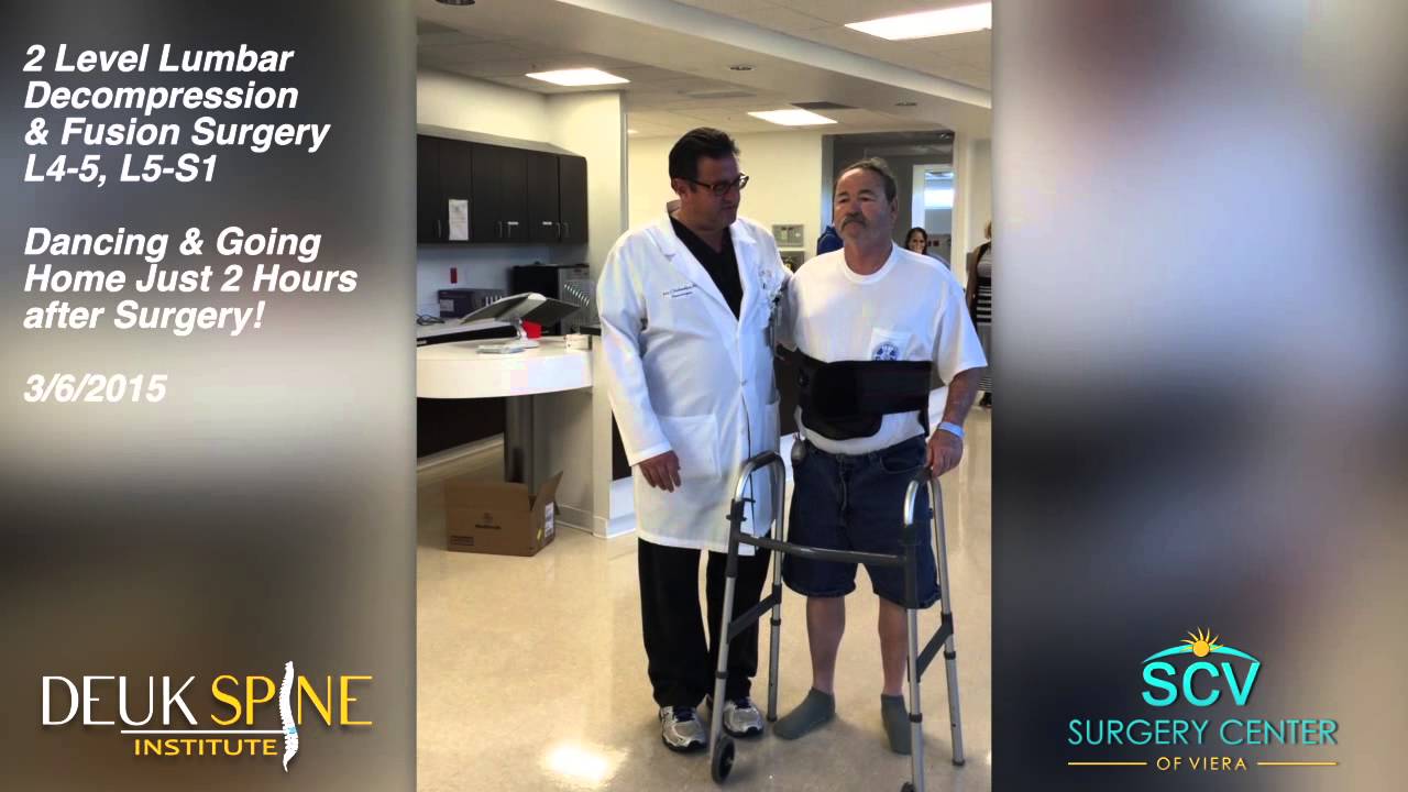 Richard - 2 Level Lumbar Decompression & Fusion Surgery L4-5, L5-S1
