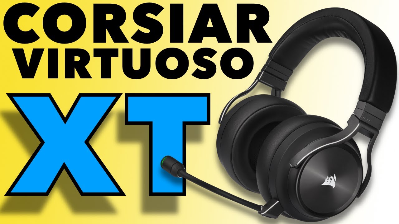 Обзор новой беспроводной игровой гарнитуры Corsair Virtuoso XT. ЛУЧШАЯ БЕСПРОВОДНАЯ ИГРОВАЯ ГАРНИ...