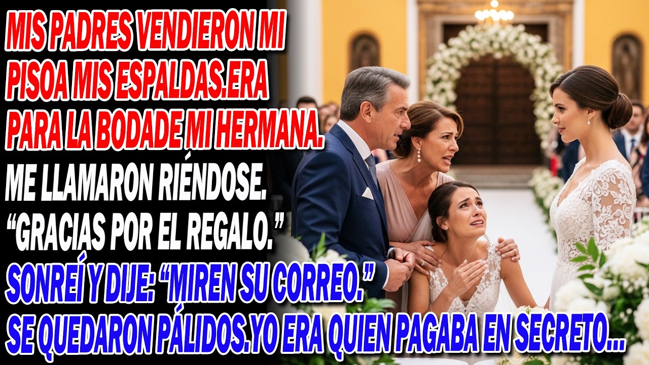 😈💥Vendieron mi casa para pagar la boda — y el giro dejó la sala en silencio…