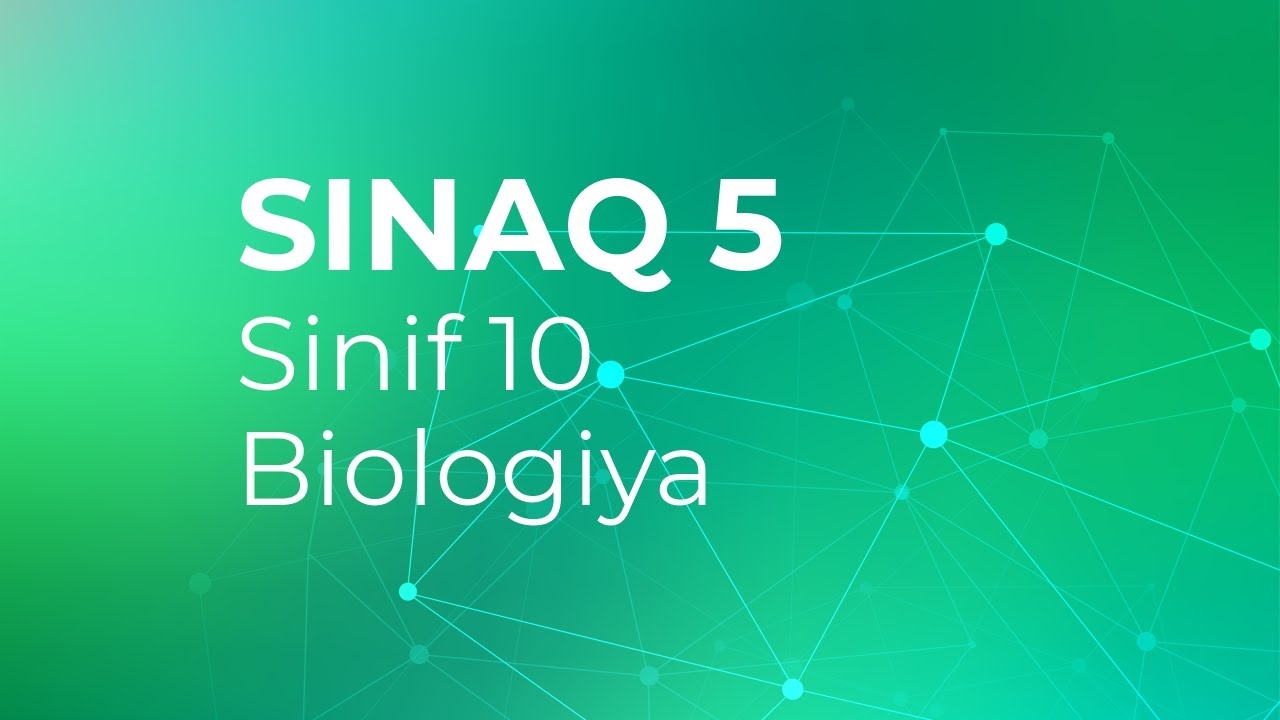 Biologiya 10-cu sinif  Güvən Sınaq 5 Qrup fənləri üzrə