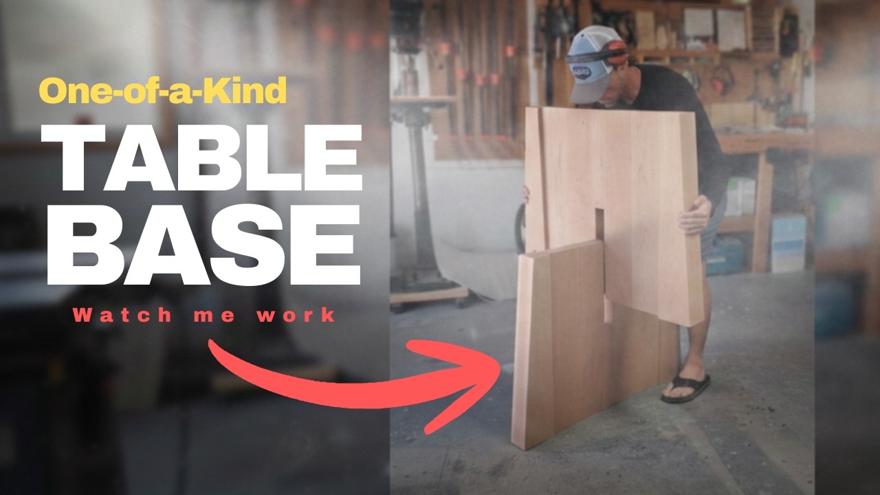 I Make a One-of-a-Kind Table Base