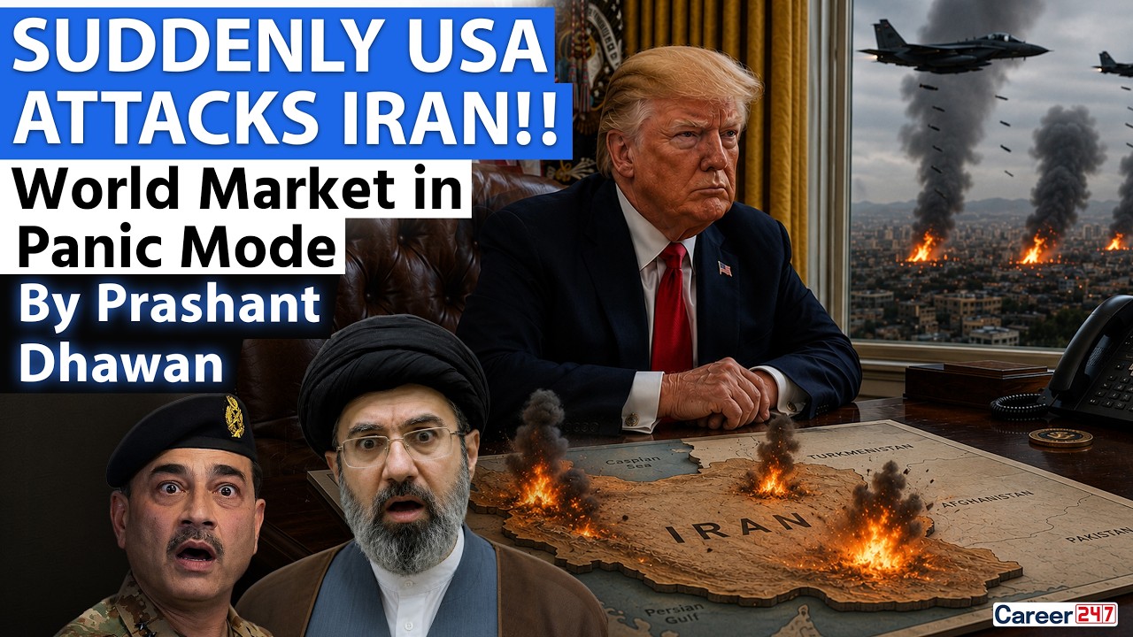 SUDDENLY USA ATTACKS IRAN AGAIN | World Market in Panic Mode | By Prashant Dhawan