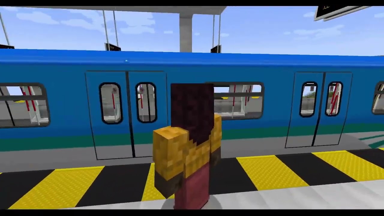 Minecraft Transit Railway Singleplayer Snowy Mountain Trains and more