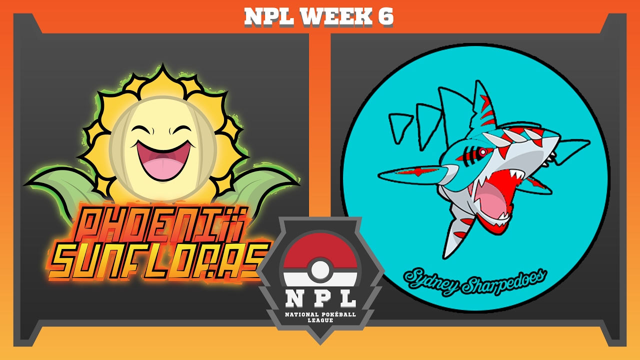 "Knock it off" Pokemon SuMo NPL Season 6 Battle Week 6 - Vs. Sydney Sharpedos