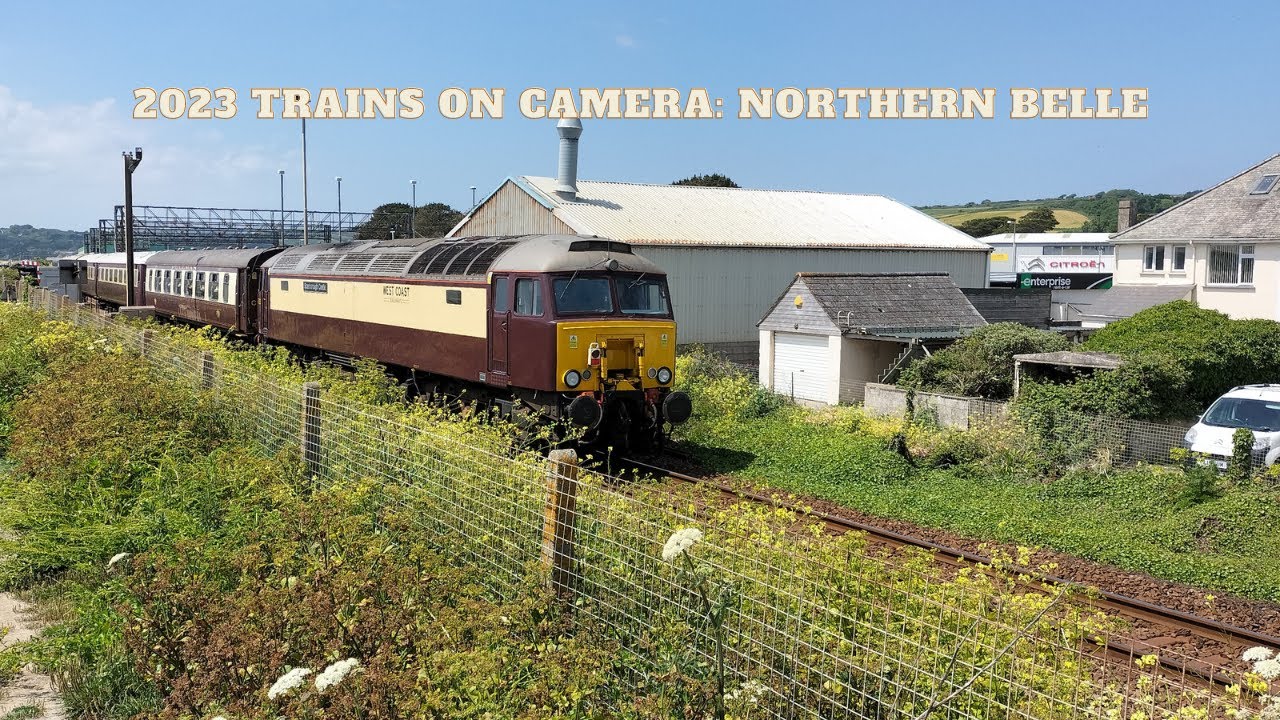 5) 3rd of June Northern Belle at Long Rock. 2023 Trains On Camera