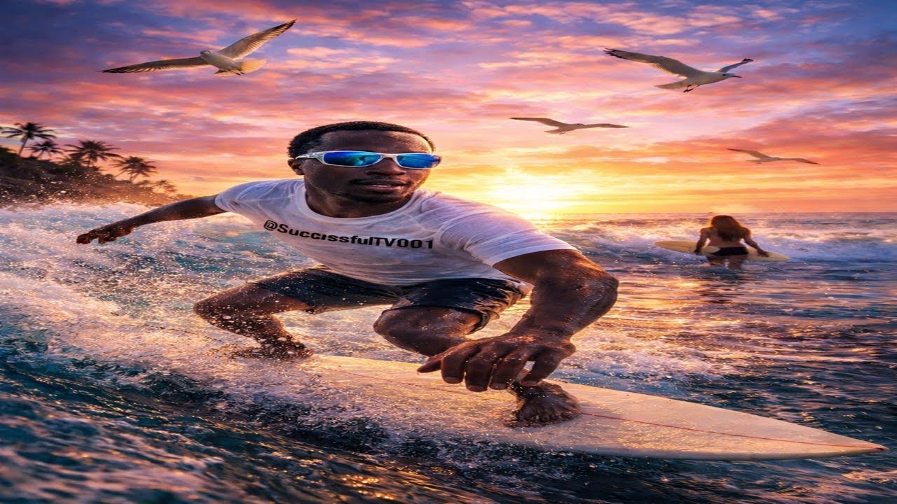 Incredible Ocean Views! 🌊 Amazing Surfing Moments & Beautiful Birds