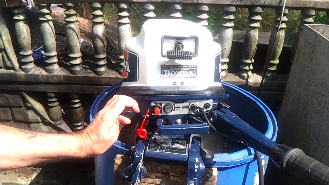 1987r. Honda BF 75 hp outboard motor 4-stroke ( 4-SUW )