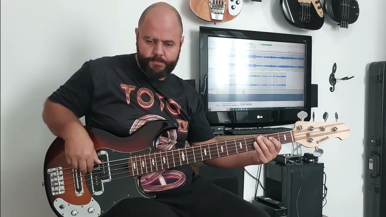 Bass Cover - Toto - You Are the Flower