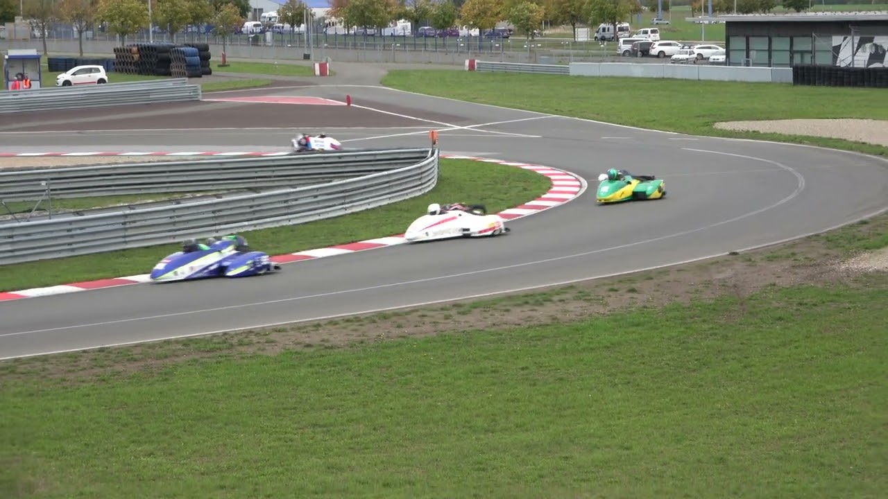 IDM Finallauf beim Sidecarfestival Oschersleben 2022 Josef Satler & Luca Schmidt
