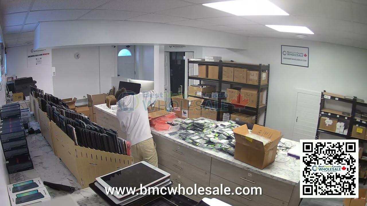 Behind the Scenes: Phone Lot Unboxing | Calm Morning Warehouse Workflow + Jazz Music