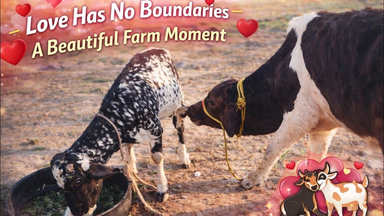 Different Species… One Motherly Heart ❤️.  Nature’s Most Unexpected Moment!