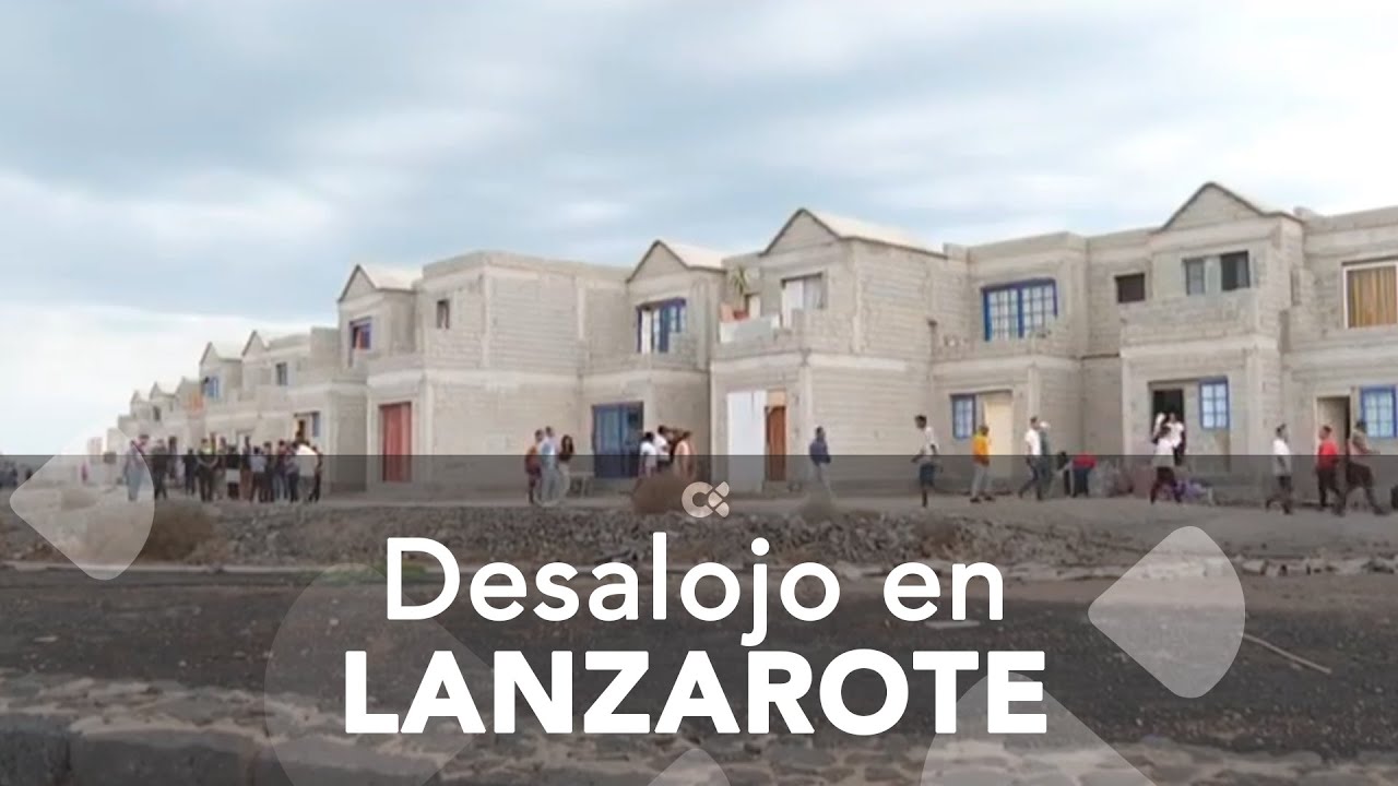 Desalojan a 99 personas que ocupaban una urbanización inacabada en Lanzarote