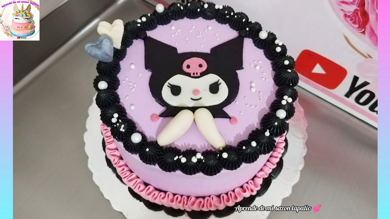 Pastel de Kuromi  | KUROMI CAKE | torta de Kuromi