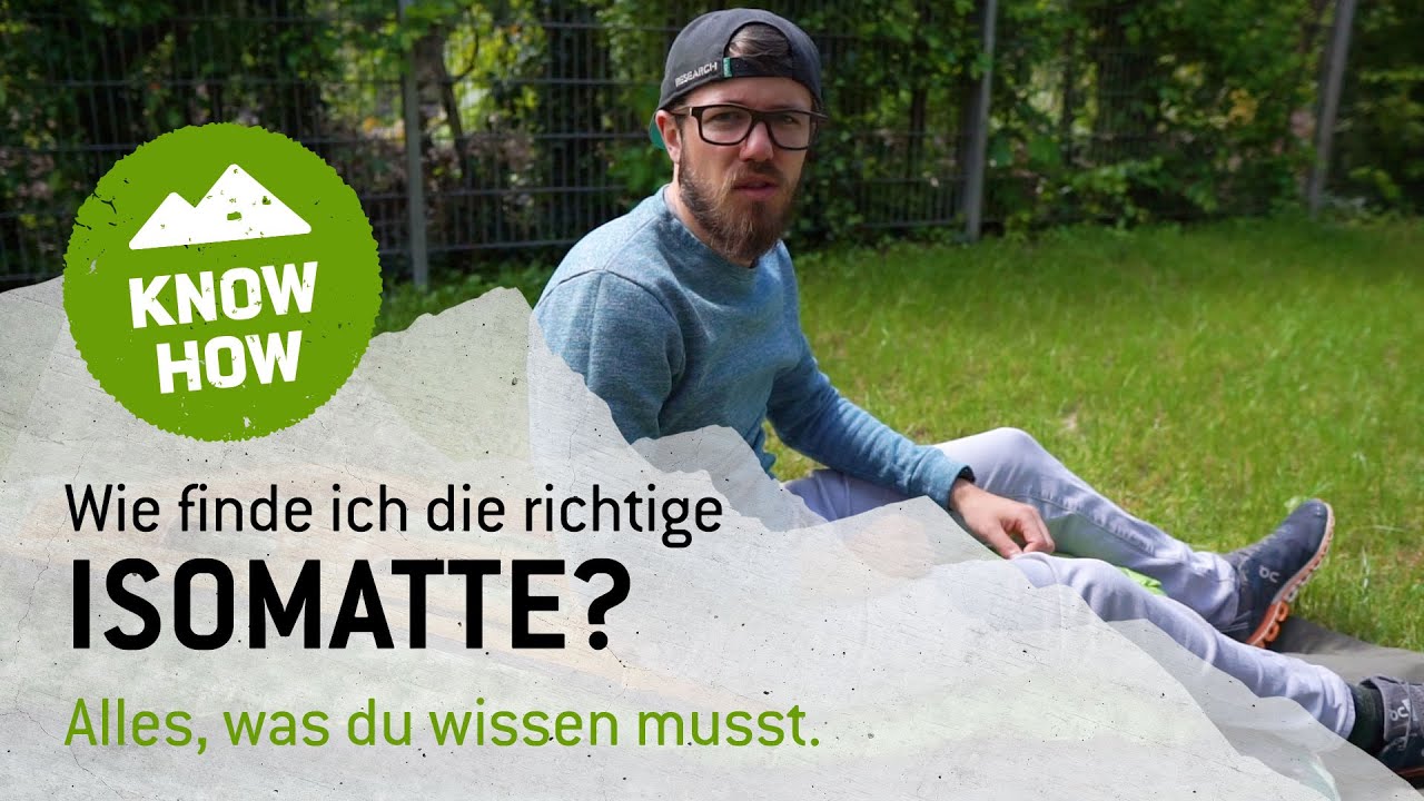 Vom Suchen und Finden der richtigen Isomatte