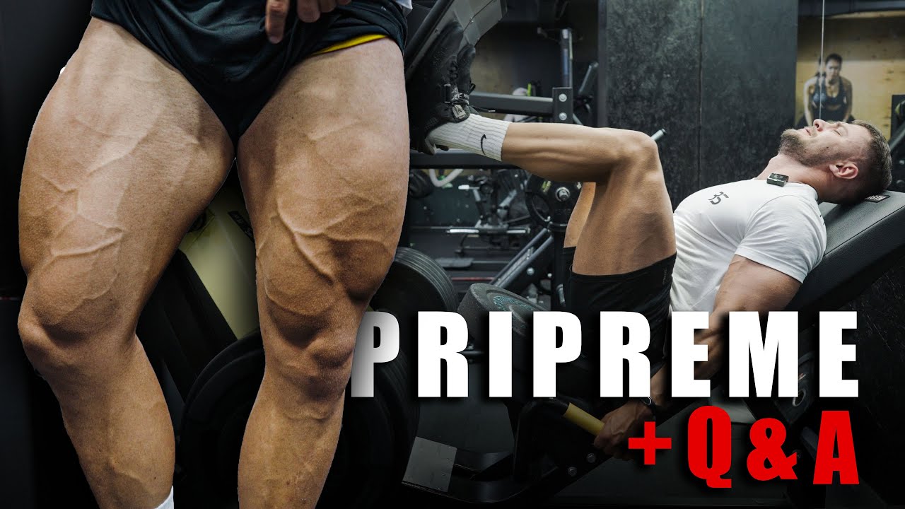 Leg Day | 6 nedelja do takmičenja + Q&A