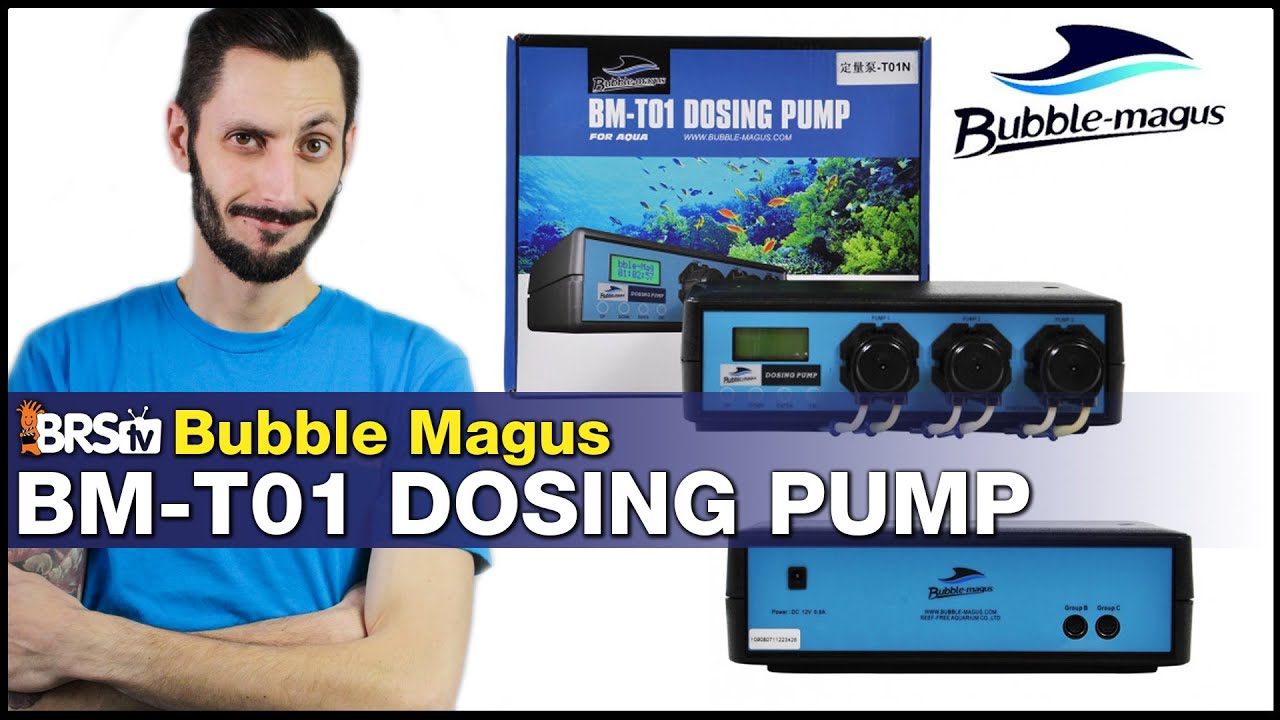 Bubble Magus T01 Doser : Calcium, Alkalinity and Magnesium to start, add on more down the road!