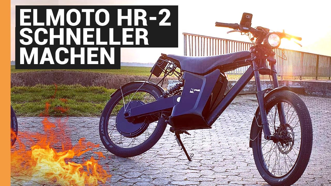 ELMOTO HR-2 schneller machen, mit zus&auml;tzlichen Controller Umbau auf 5 kW