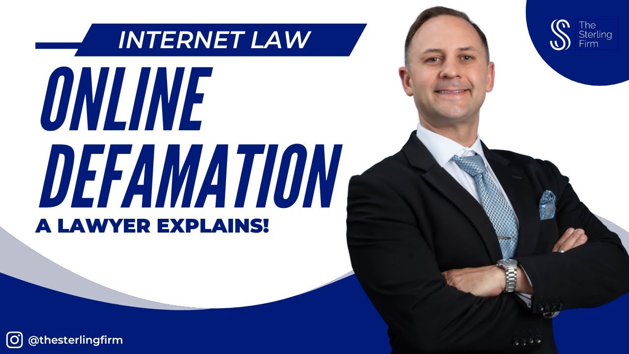 WHY IS DEFAMATION ON THE INTERNET? DEFAMATION ON INTERNET EXPLAINED BY LAWYER #LAWFIRM