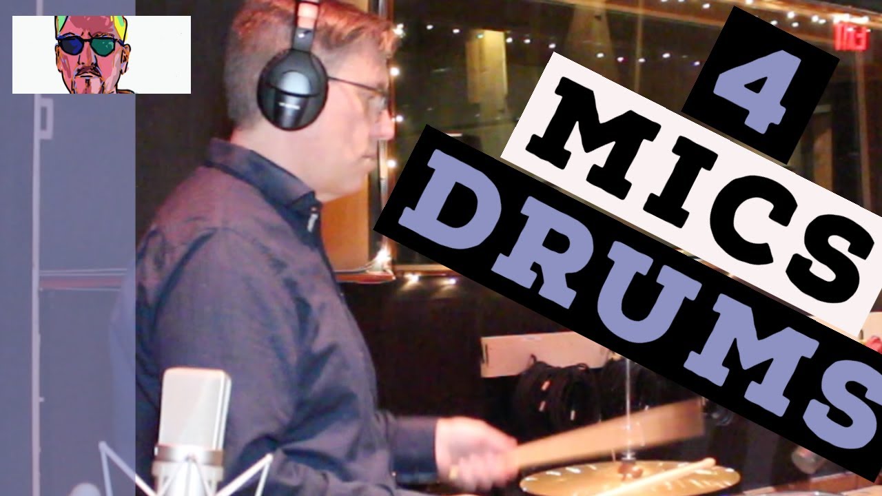 Recording Drums With 4 Microphones