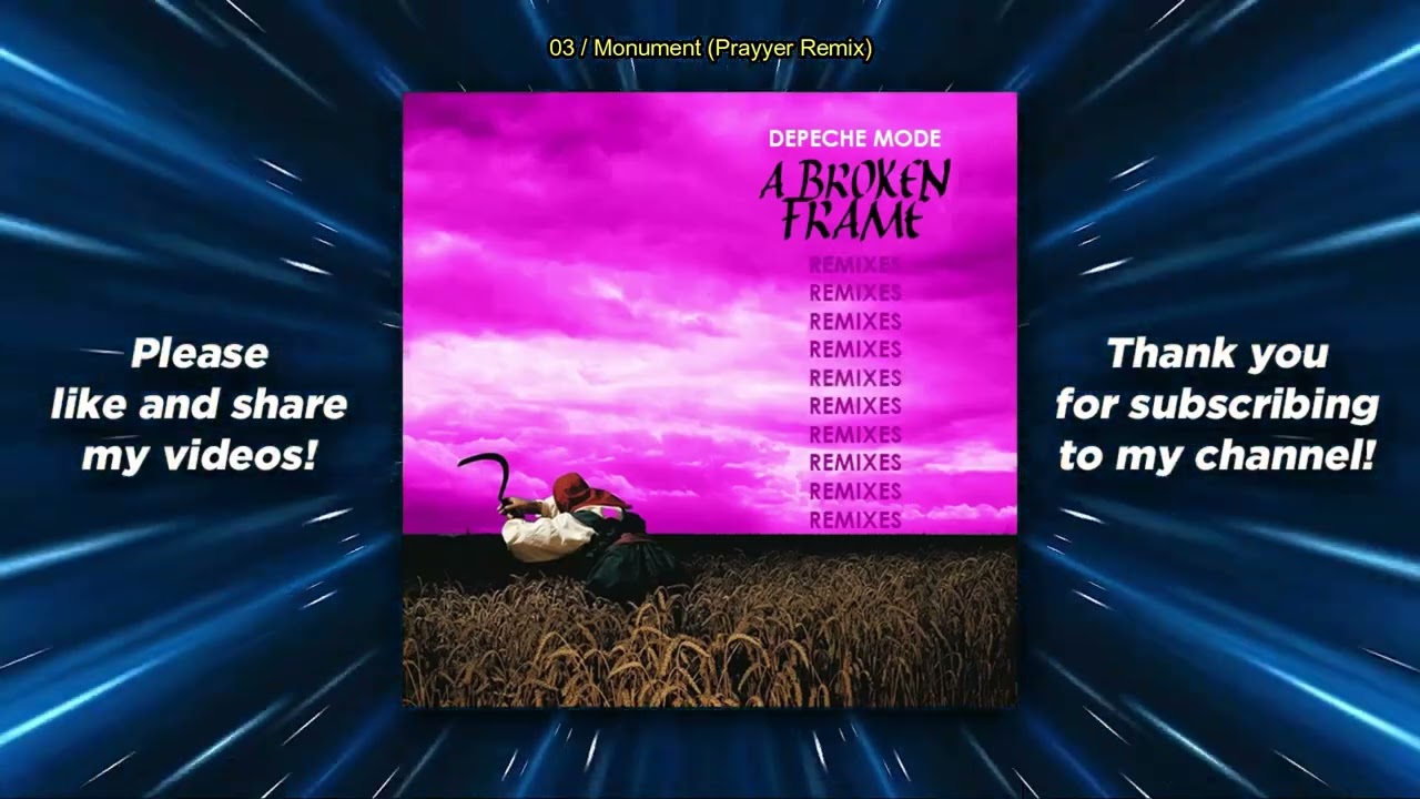 DEPECHE MODE - A broken frame Remixes #martingore #davegahan #dm #violator #bestof #personaljesus
