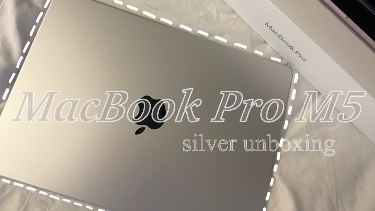 MacBook Pro M5 언박싱💻ㅣ유튜브 편집하려고 산 인생 첫 맥북✨ㅣ에어 vs 프로 고민 끝에 Pro 산 이유!