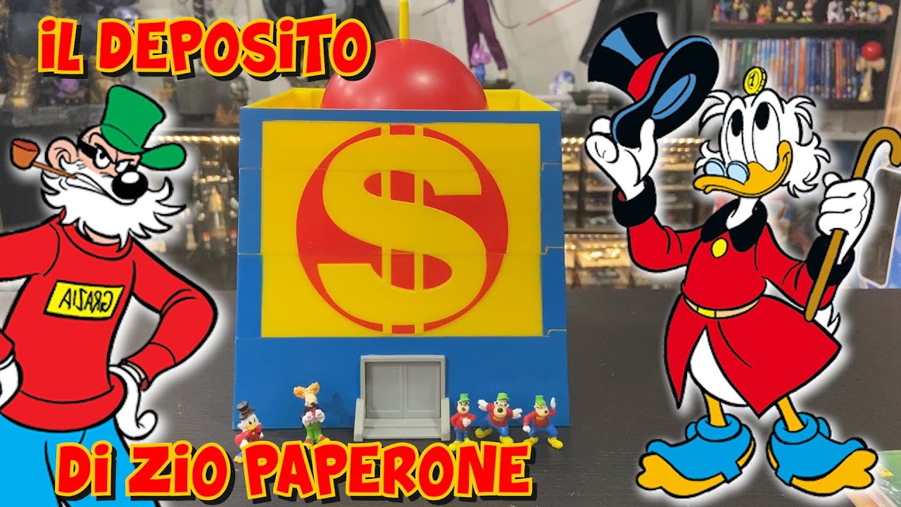 Il DEPOSITO di ZIO PAPERONE! 💰 GADGET TOPOLINO 2021 | Edicola