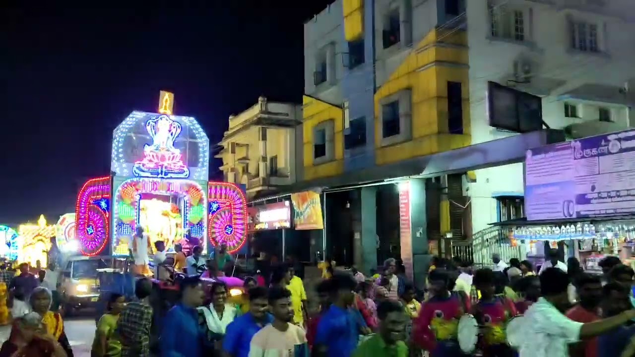 திருச்சி சமயபுரம் மாரியம்மன் கோவில் பூச்செரிதல் திருவிழா 8.3.2026