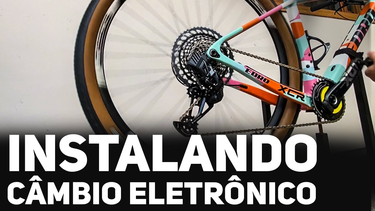 FACILIDADE EM INSTALAR UM GRUPO ELETRÔNICO NA MTB - SRAM GX AXS | Canal de Bike