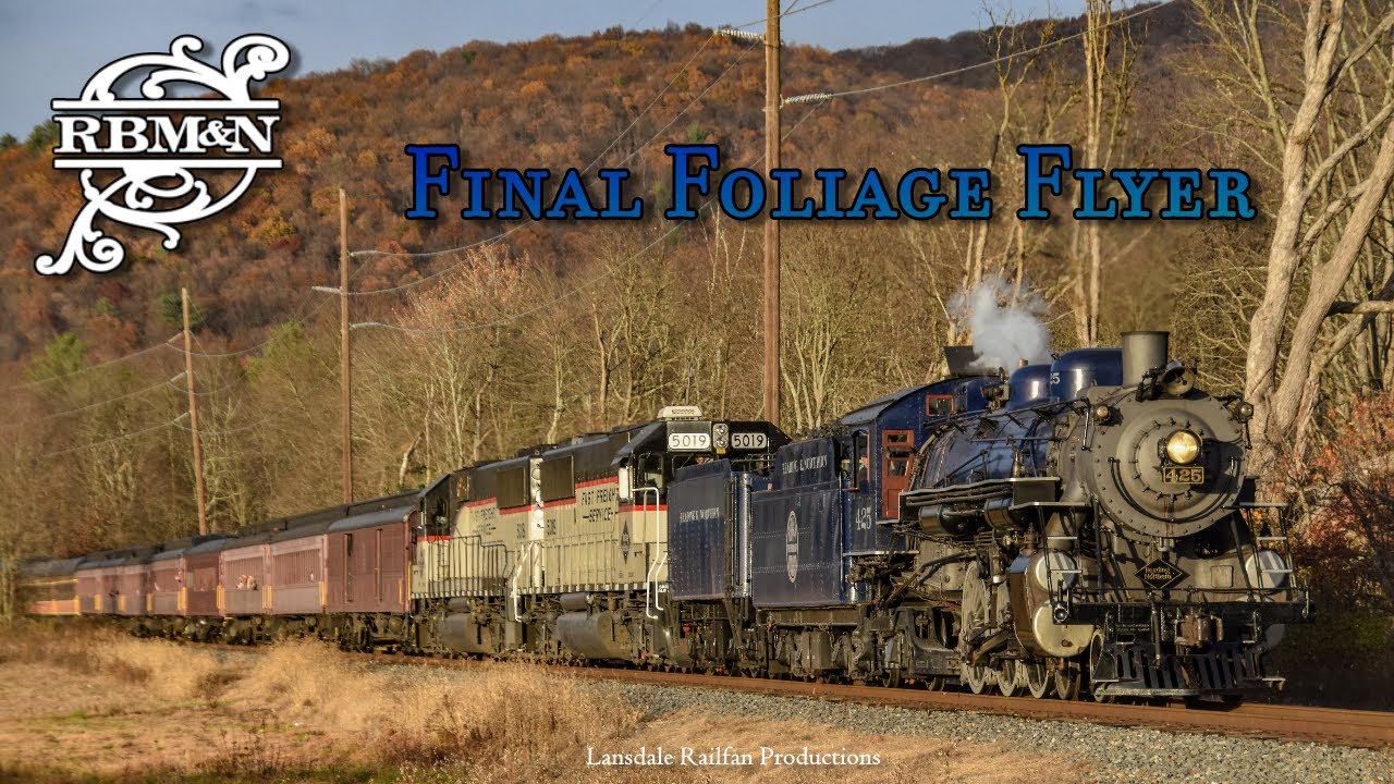 Reading & Northern 425: Final Foliage Flyer