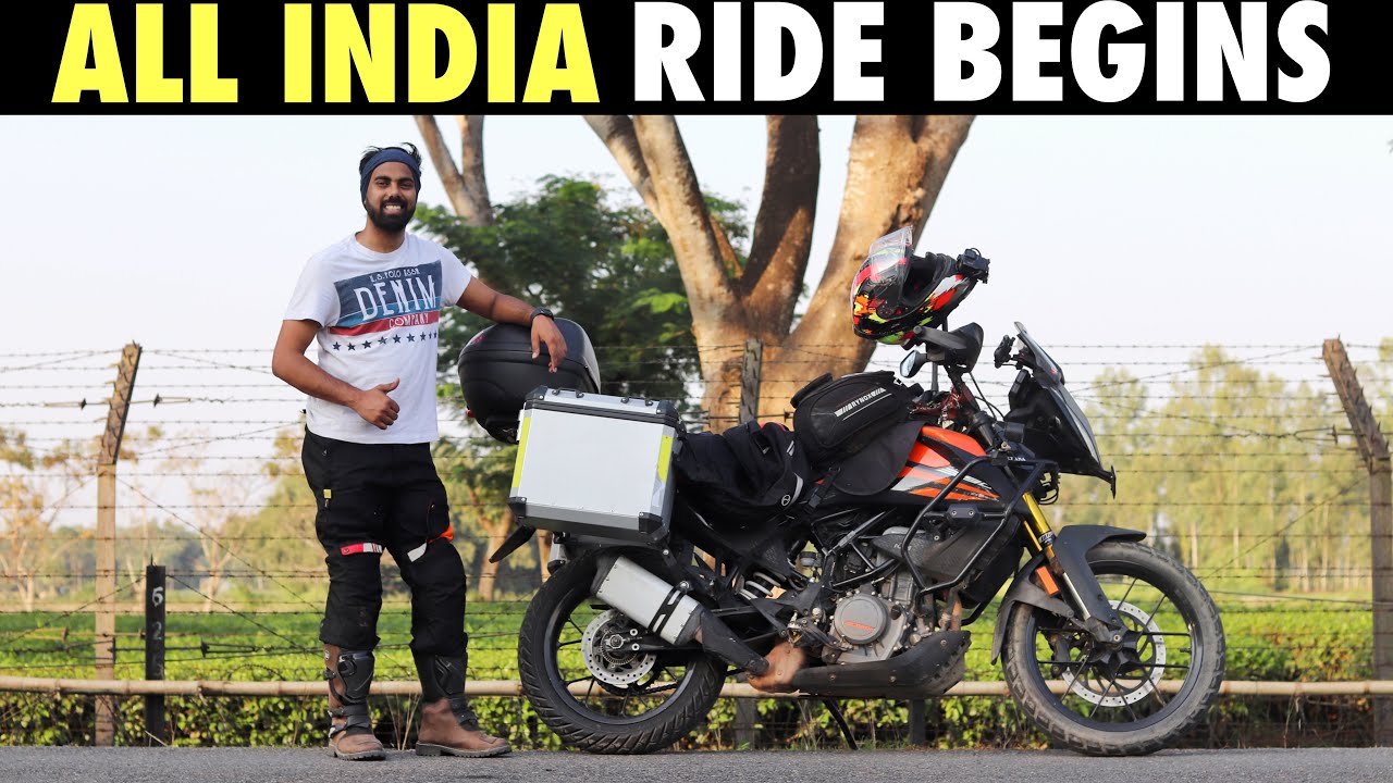 finally ALL INDIA RIDE  starts | nikal pade hum NORTH EAST RIDE ke lie | AIR-EP : 1