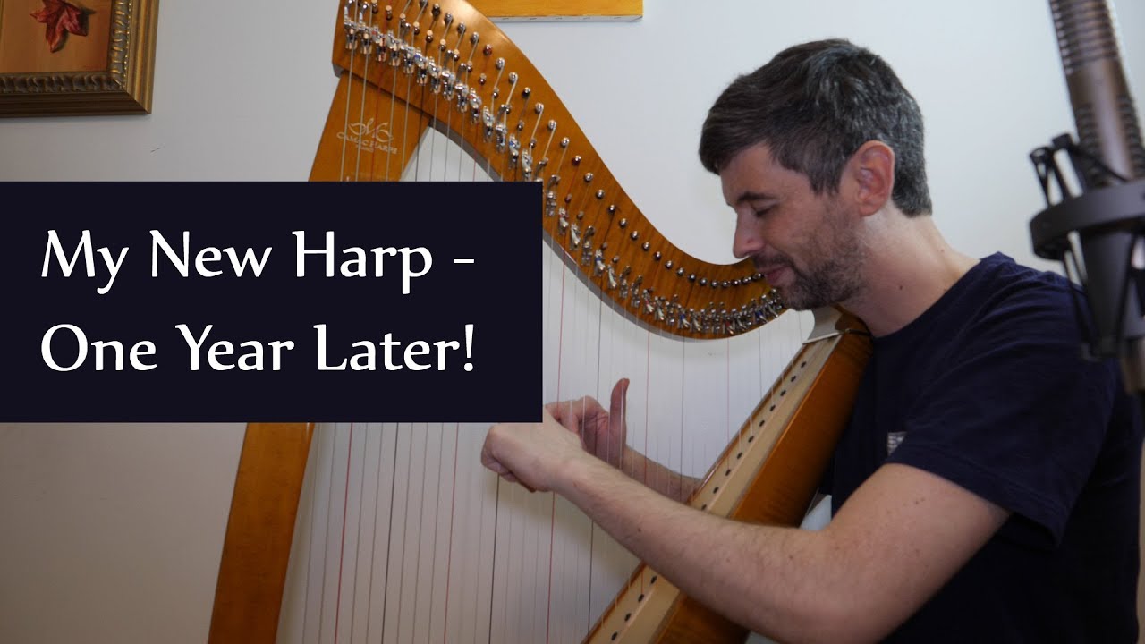 My new harp - one year in! A year with a Camac Excalibur, Harp Tuesday ep. 140