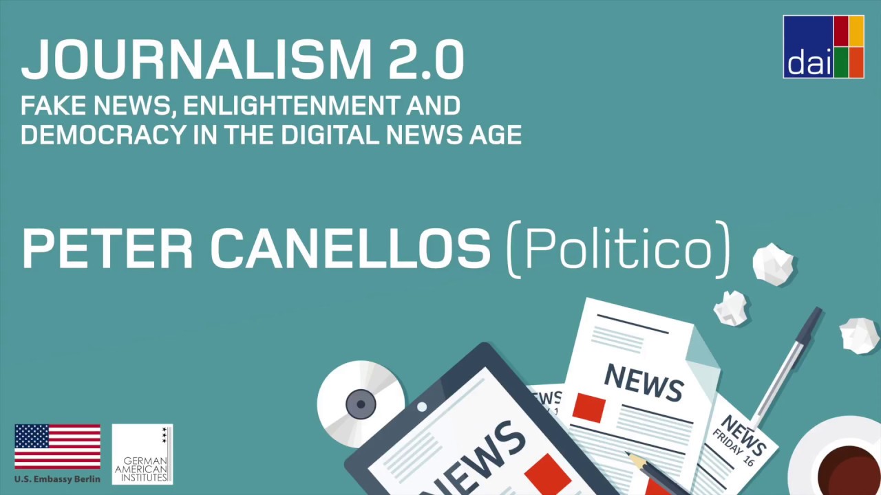 Journalismus 2.0 – Peter Canellos (Politico) – Regaining Trust: Audience Engagement  and Outreach