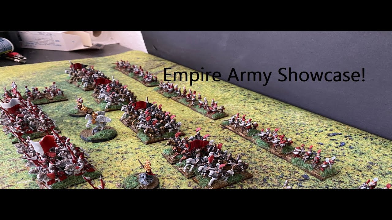 Warmaster Empire army showcase