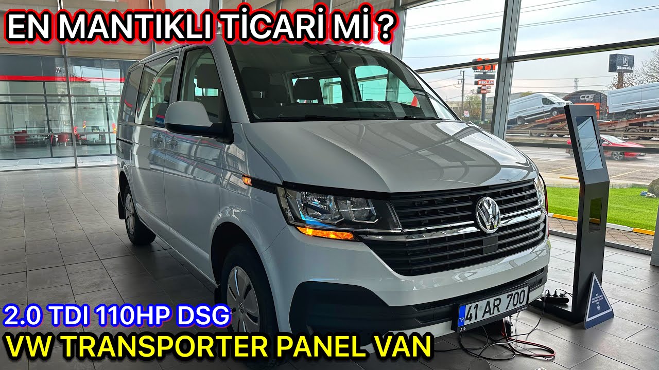 EN İYİ TİCARİ Mİ ? | VW TRANSPORTER PANEL VAN | 2.0 TDI 110HP DSG
