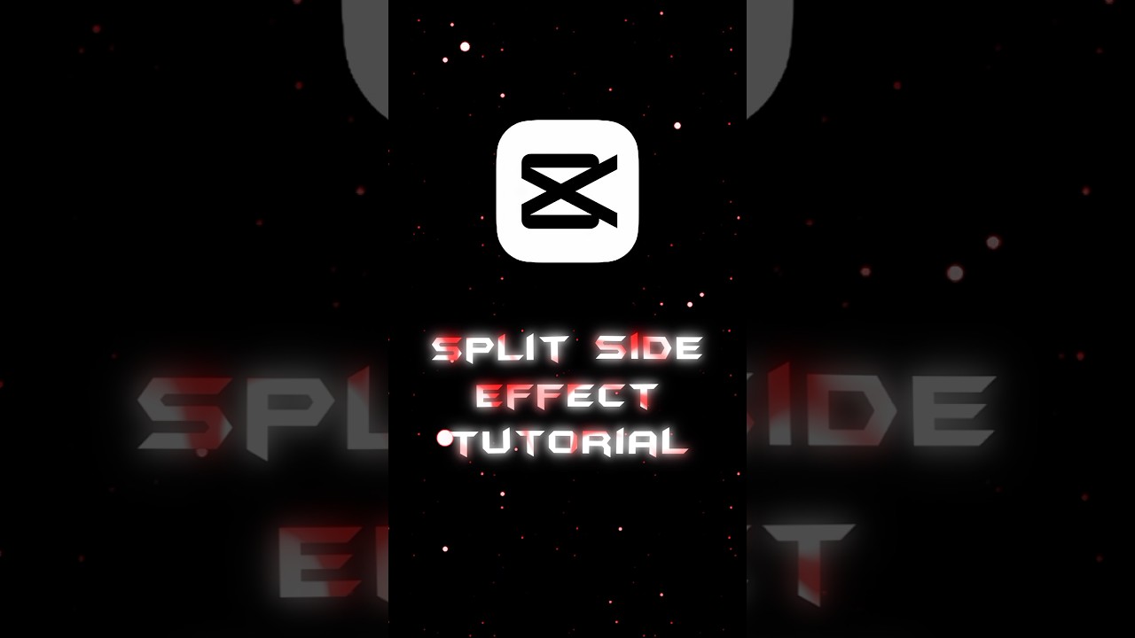 CapCut Split Side Effect Tutorial 🔥 | Easy Transition Trick#shorts #edit #tutorial
