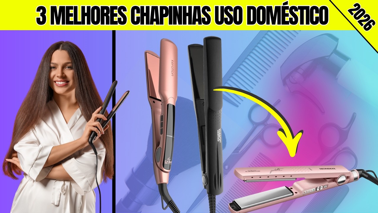 As 3 Melhores CHAPINHAS para USAR EM CASA! Top 3 Chapinhas para USO DOMÉSTICO!
