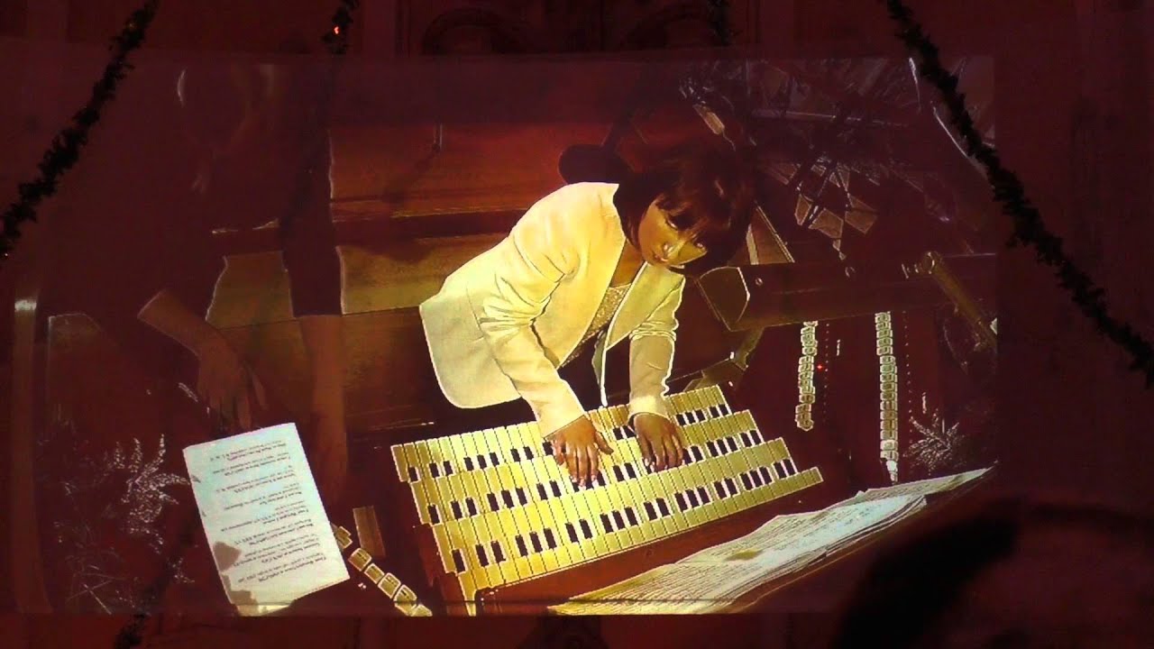 Adelia Askarova (organ) plays organ concerto by J.S.Bach BWV 593 (after Vivaldi RV 522)